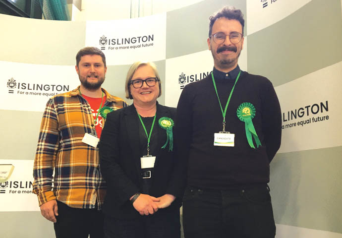 Greens_Ernestas Armstrong-Jegorova Caroline Russell and Benalid Hamdache